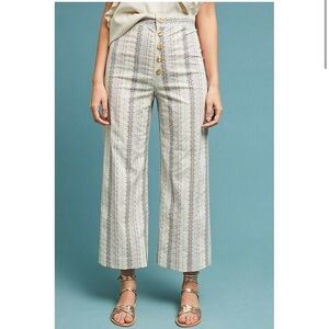 Anthro’s The Odells stripe sailor pants